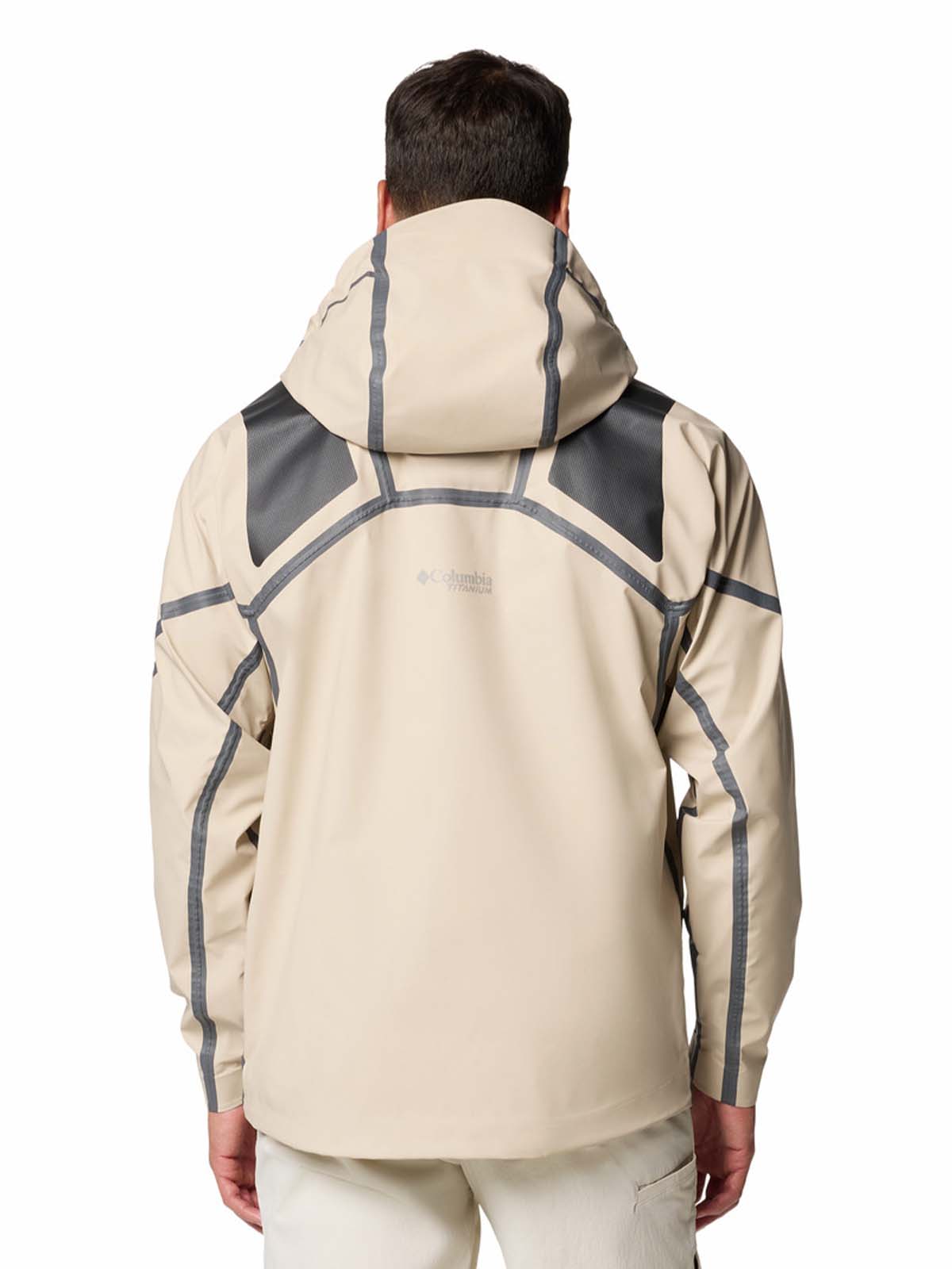 Cortaviento Hombre Whistler Peak Shell Beige Columbia