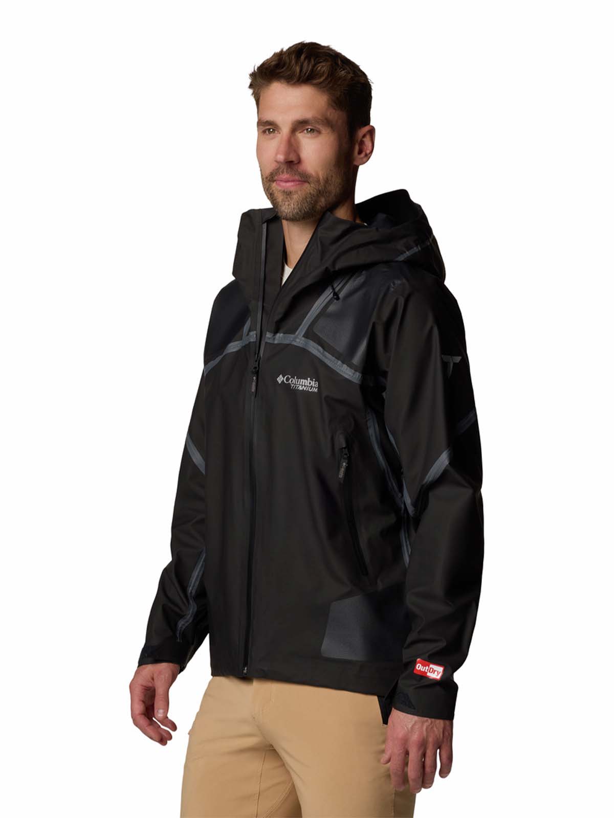 Cortaviento Hombre Whistler Peak Shell Negro Columbia