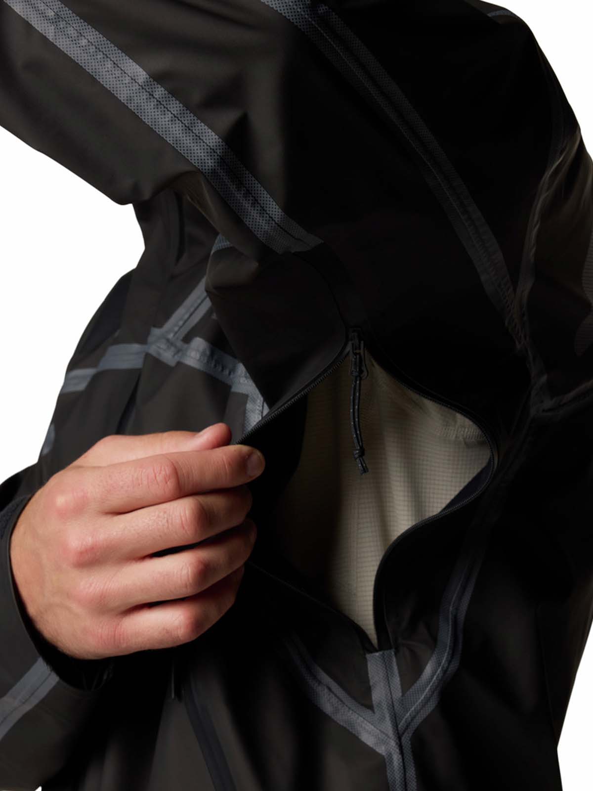 Cortaviento Hombre Whistler Peak Shell Negro Columbia