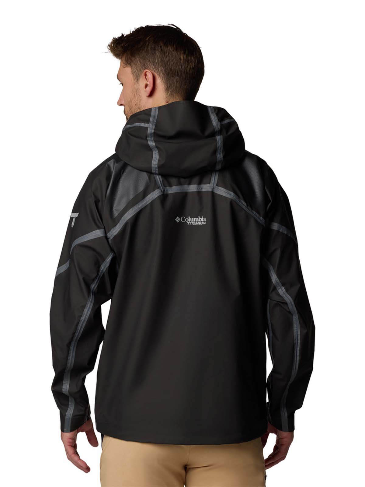 Cortaviento Hombre Whistler Peak Shell Negro Columbia