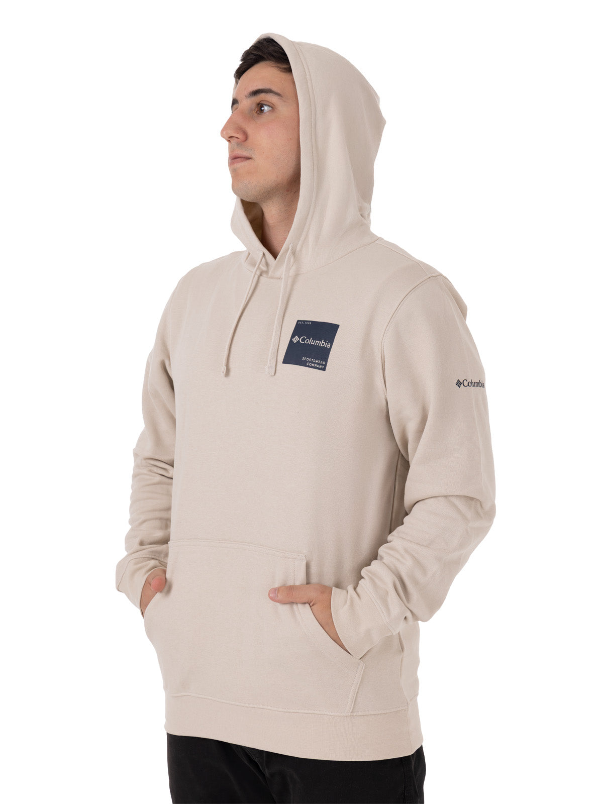 Polerón Hombre Beaumount Hoodie Gris Columbia