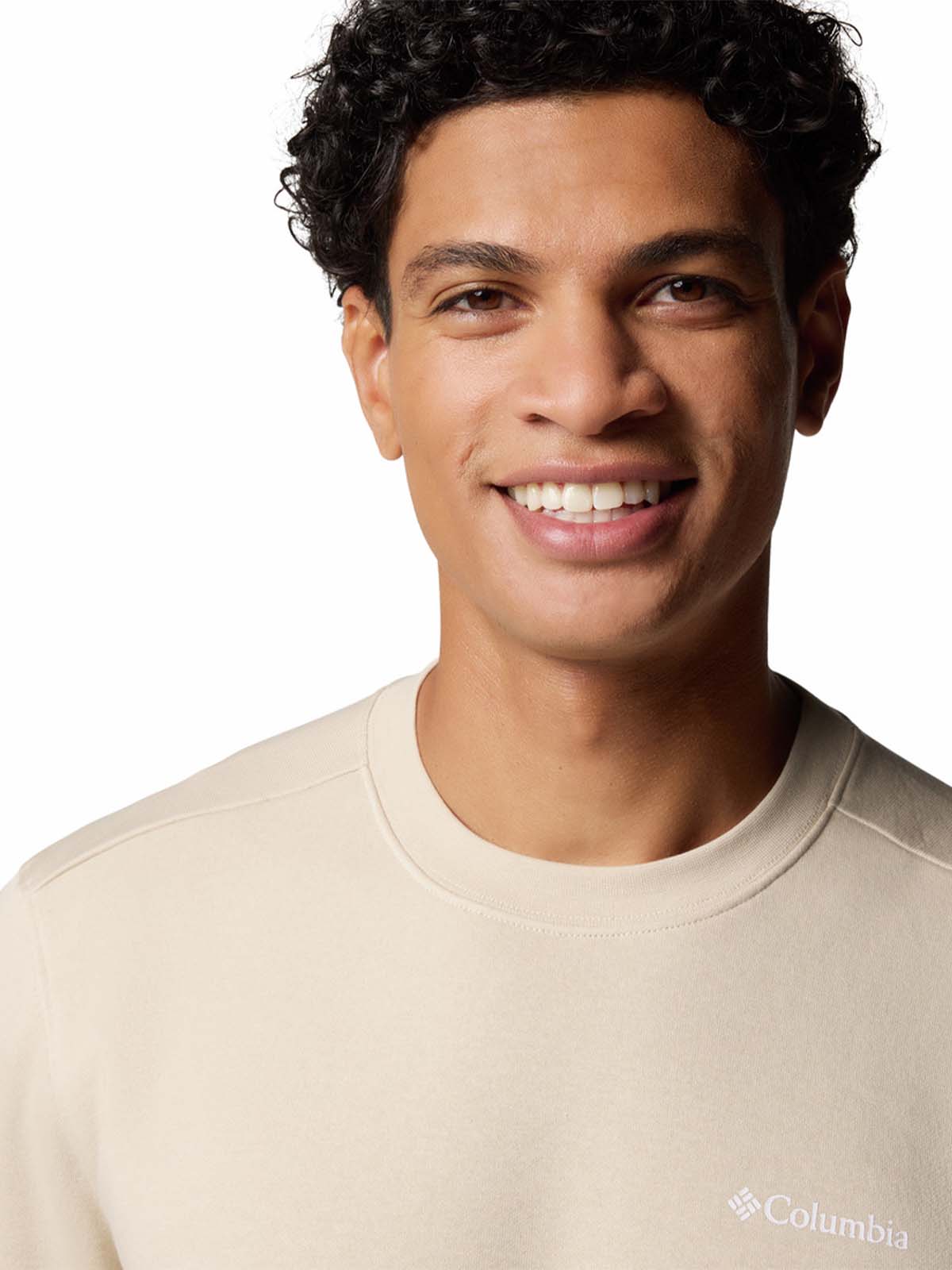 Polerón Hombre Beaumount Crew Gris Columbia