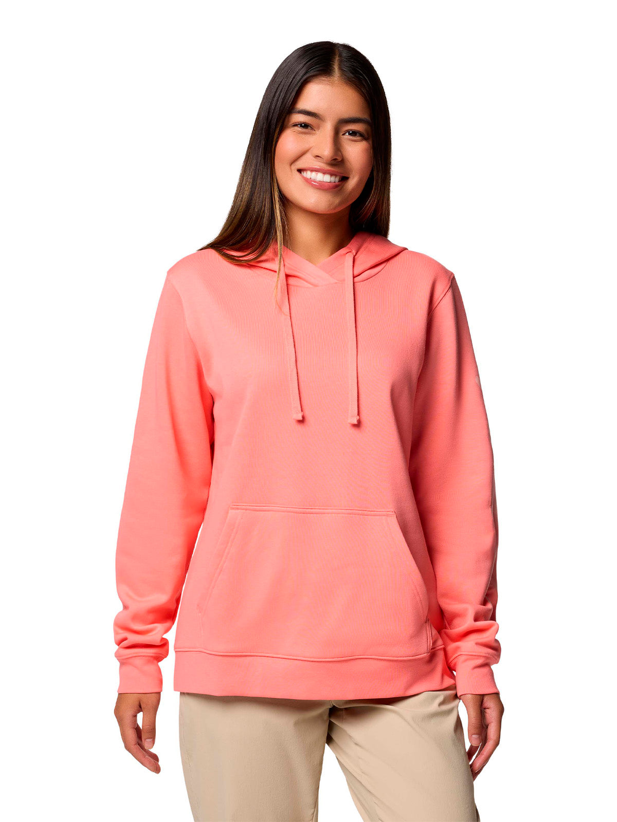 Polerón Mujer Beaumount Graphic Hoodie Rosado Columbia