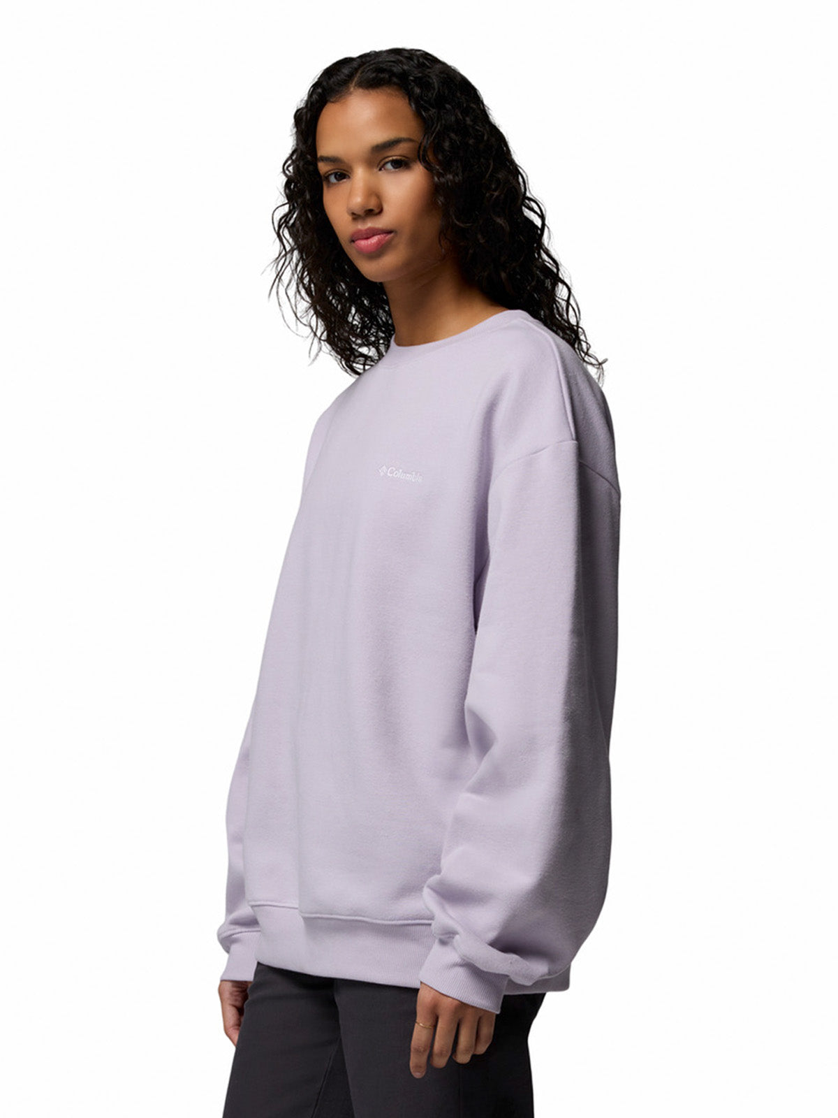Polerón Mujer Aldermore Crew Morado Columbia