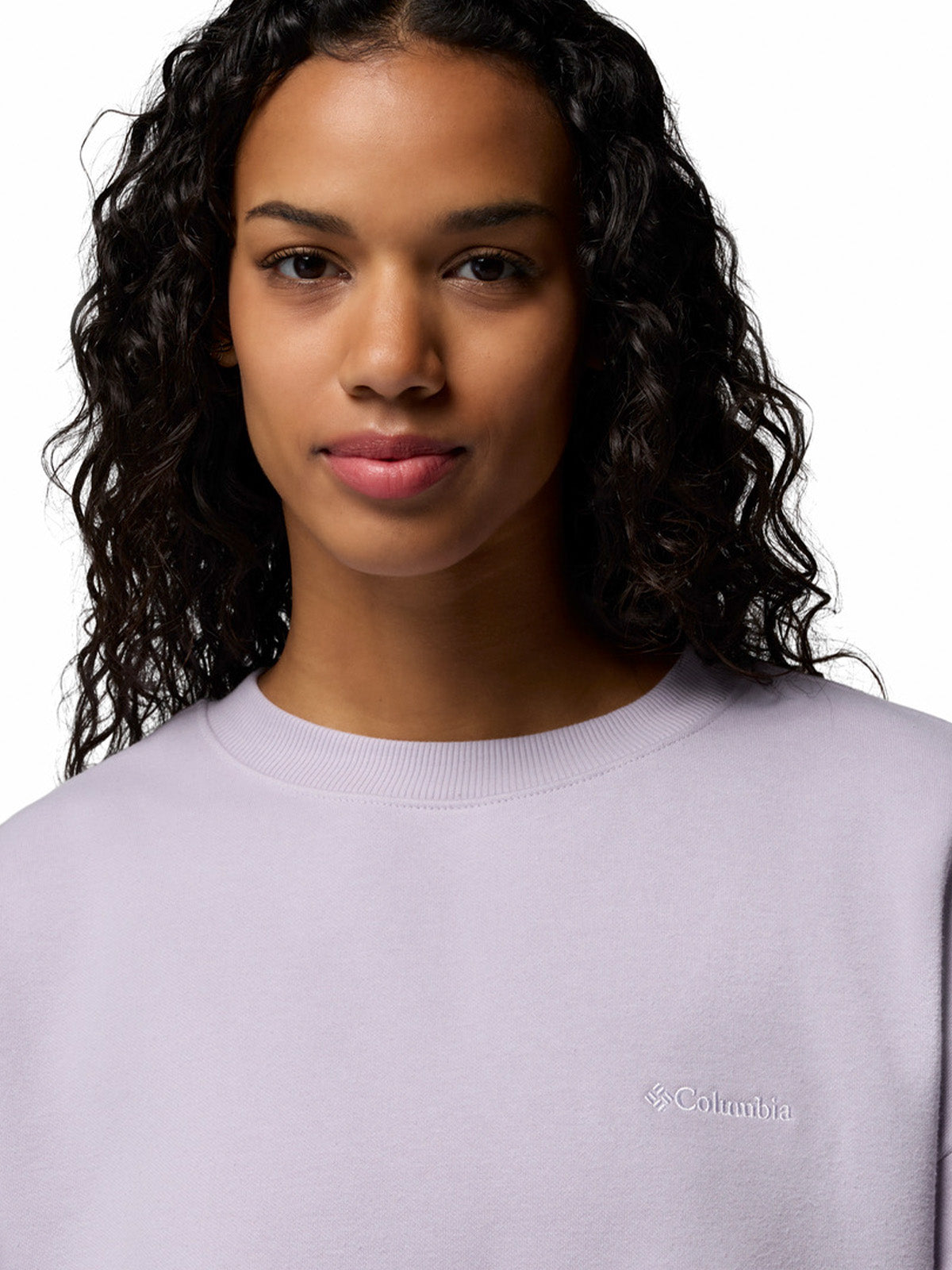 Polerón Mujer Aldermore Crew Morado Columbia