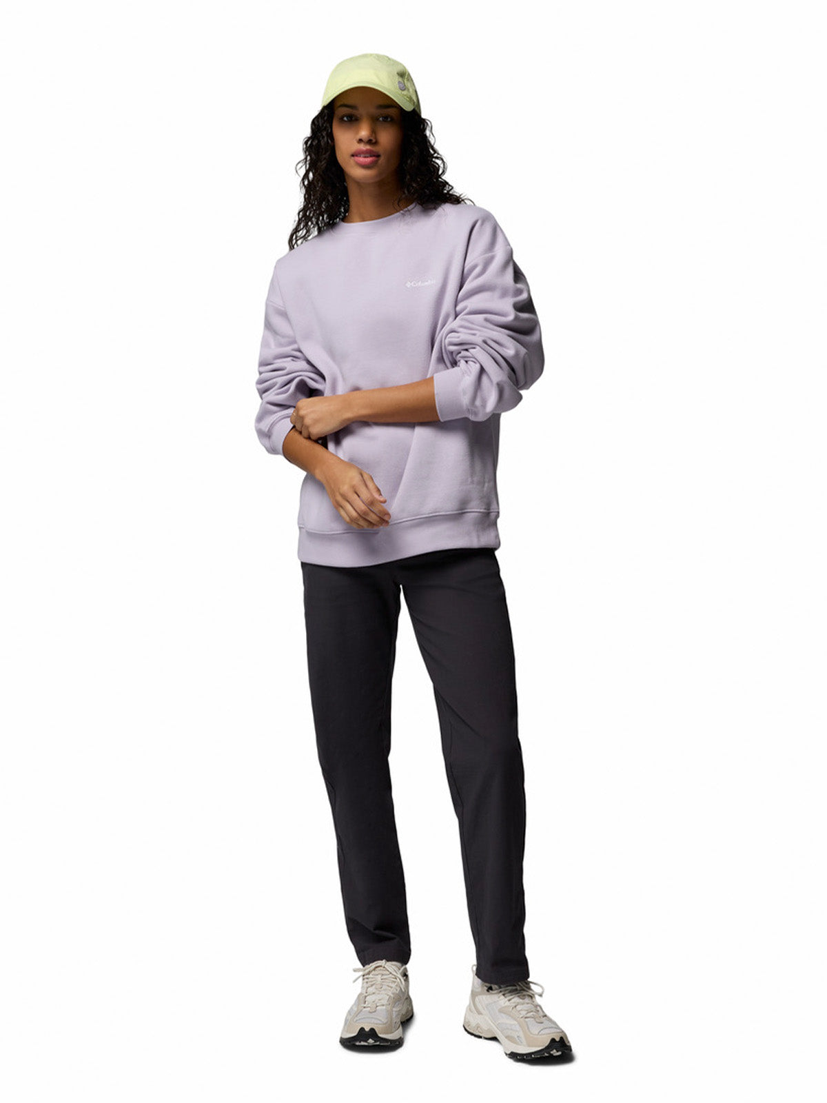 Polerón Mujer Aldermore Crew Morado Columbia