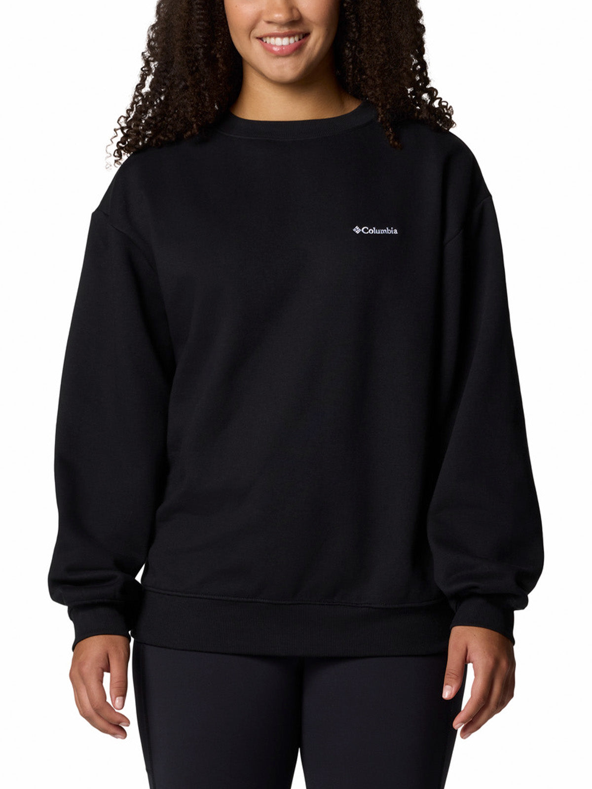 Polerón Mujer Aldermore Crew Negro Columbia