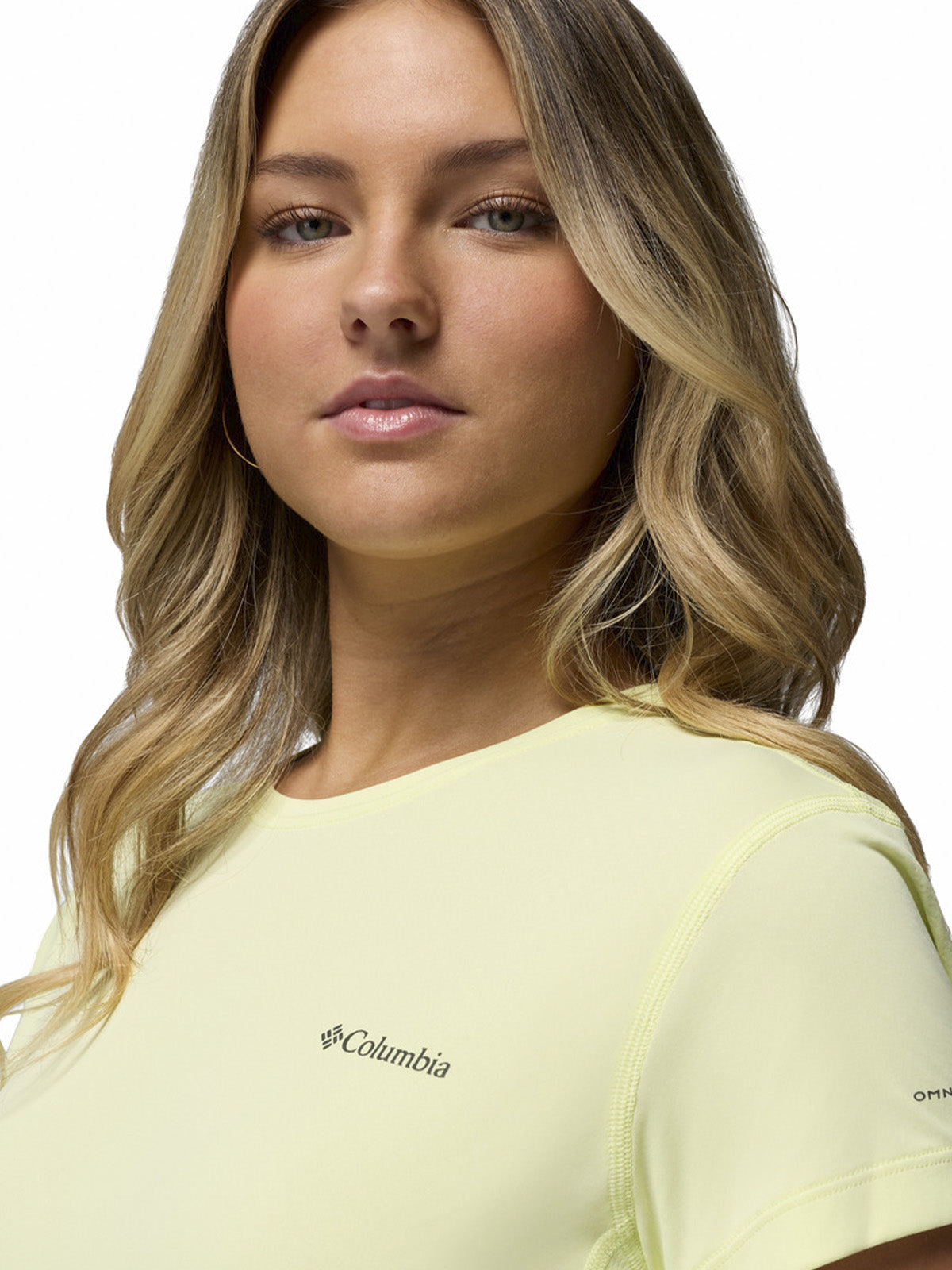 Polera Manga Corta Mujer Zero Rules Light Amarillo Columbia