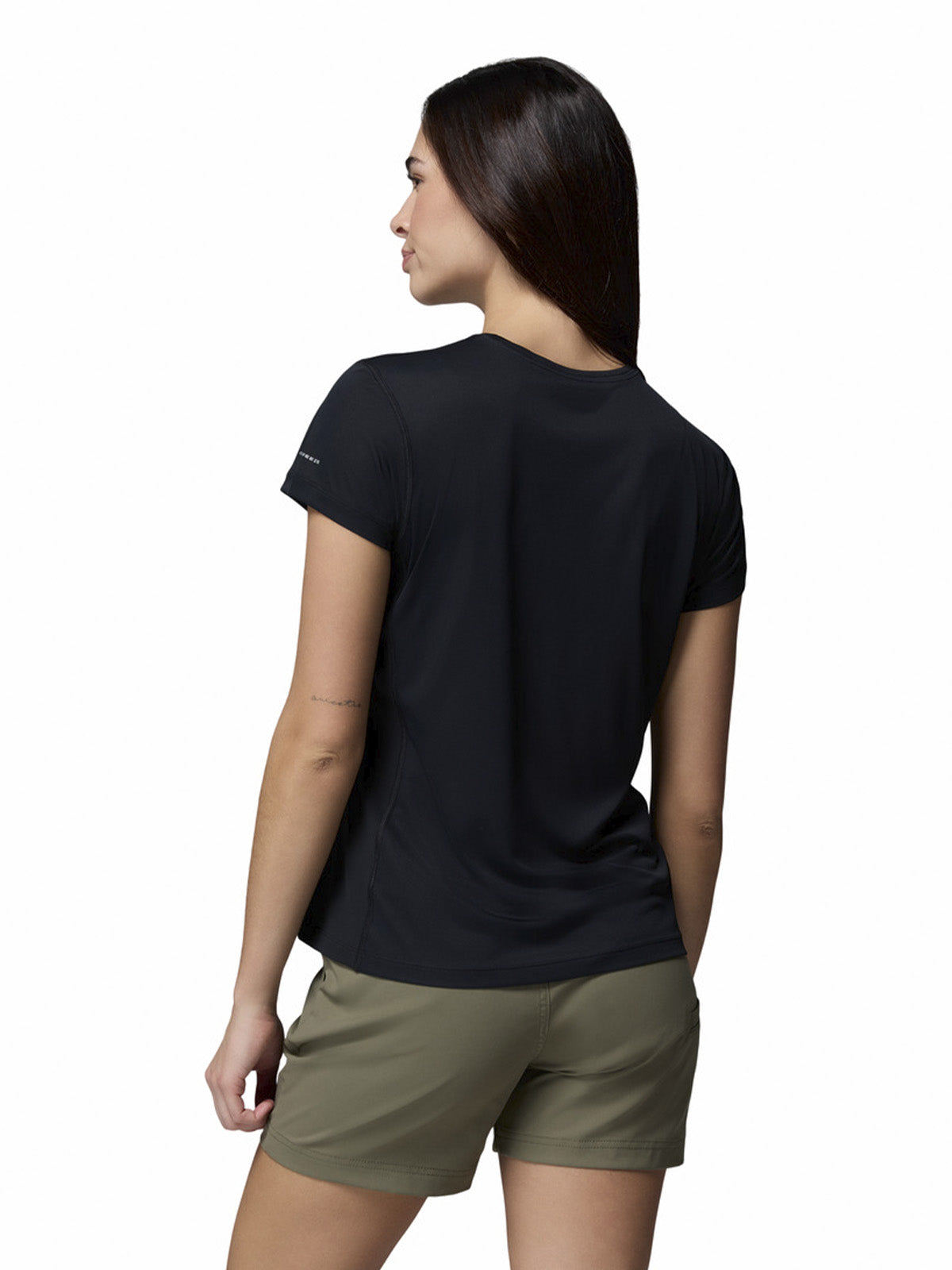 Polera Manga Corta Mujer Zero Rules Light Negro Columbia