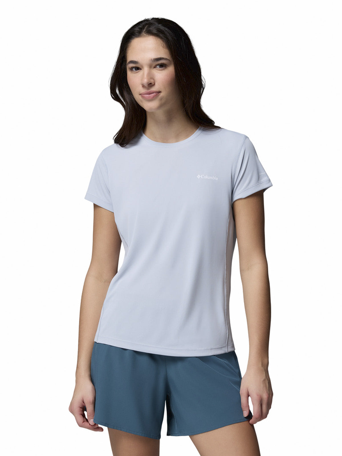 Polera Manga Corta Mujer Zero Rules Light Gris Columbia