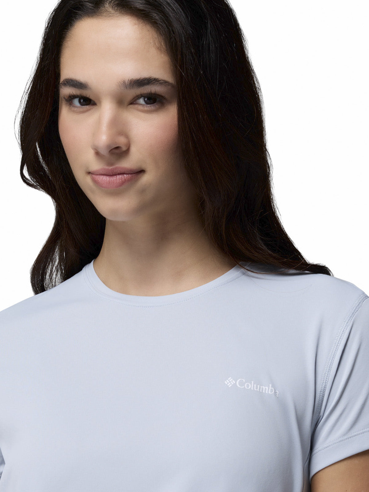 Polera Manga Corta Mujer Zero Rules Light Gris Columbia