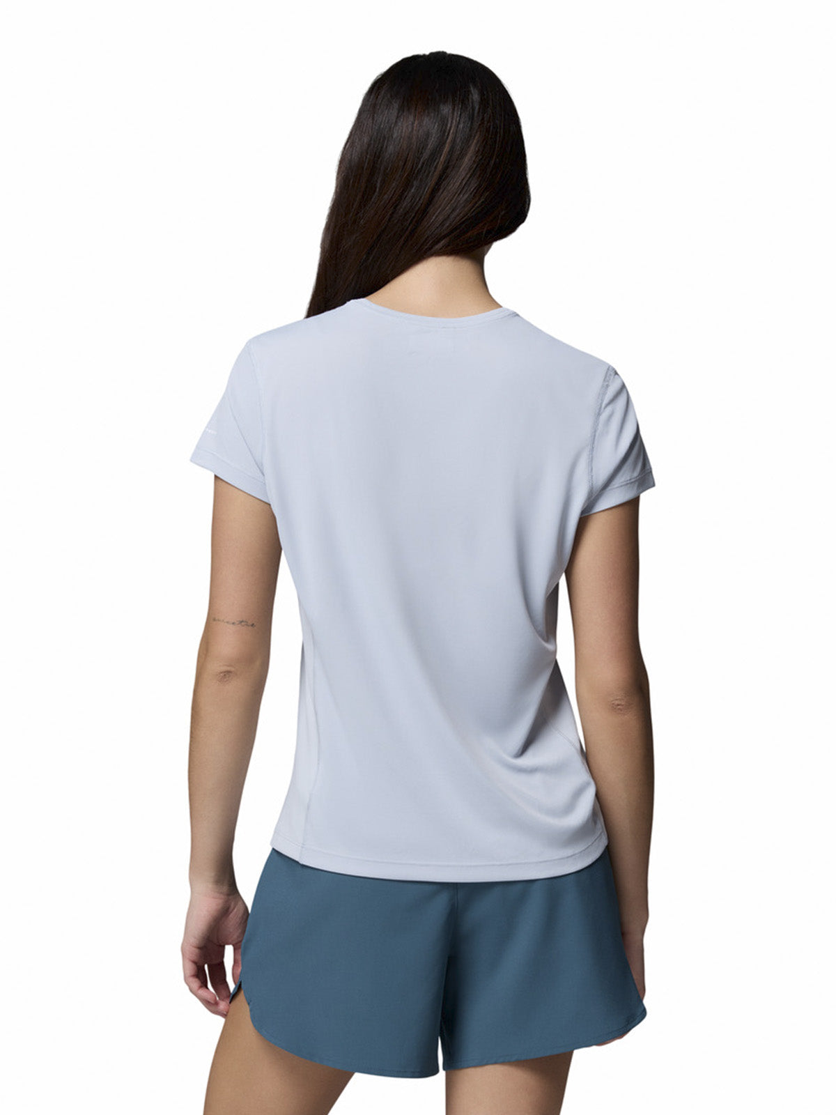 Polera Manga Corta Mujer Zero Rules Light Gris Columbia