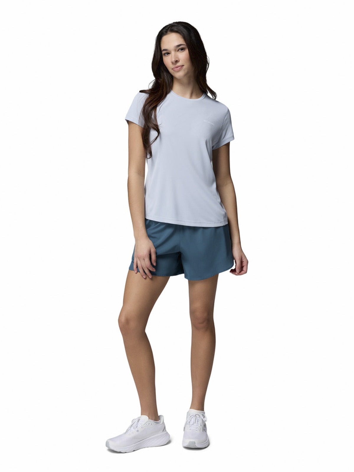 Polera Manga Corta Mujer Zero Rules Light Gris Columbia