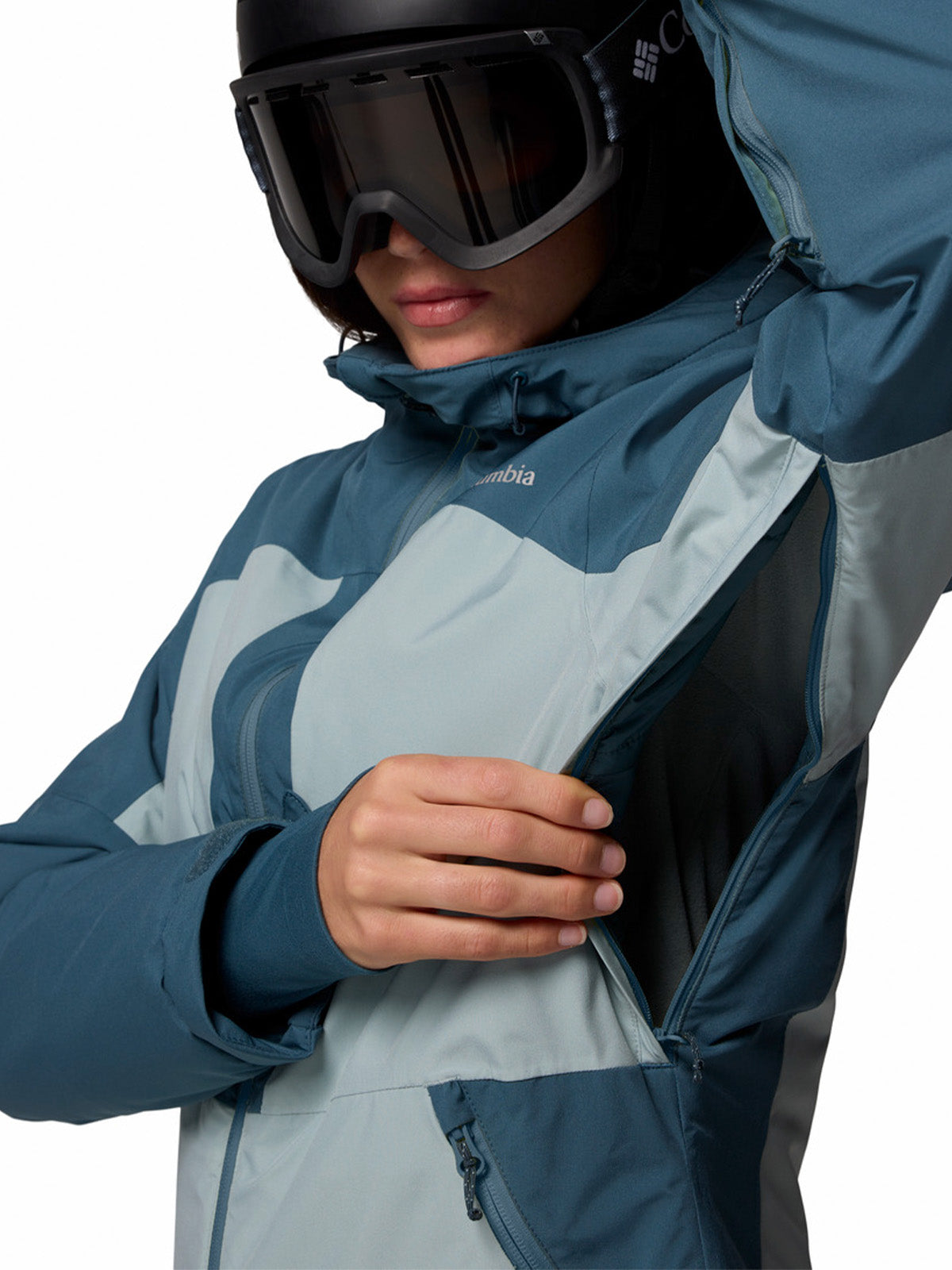 Parka Mujer Liftline Jacket Celeste Columbia