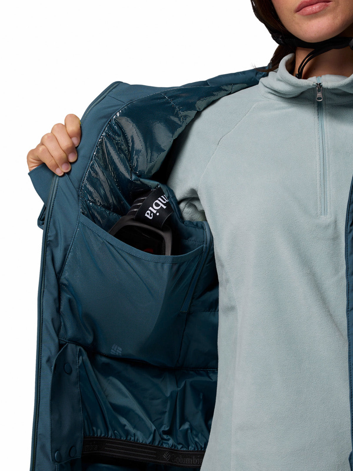 Parka Mujer Liftline Jacket Celeste Columbia