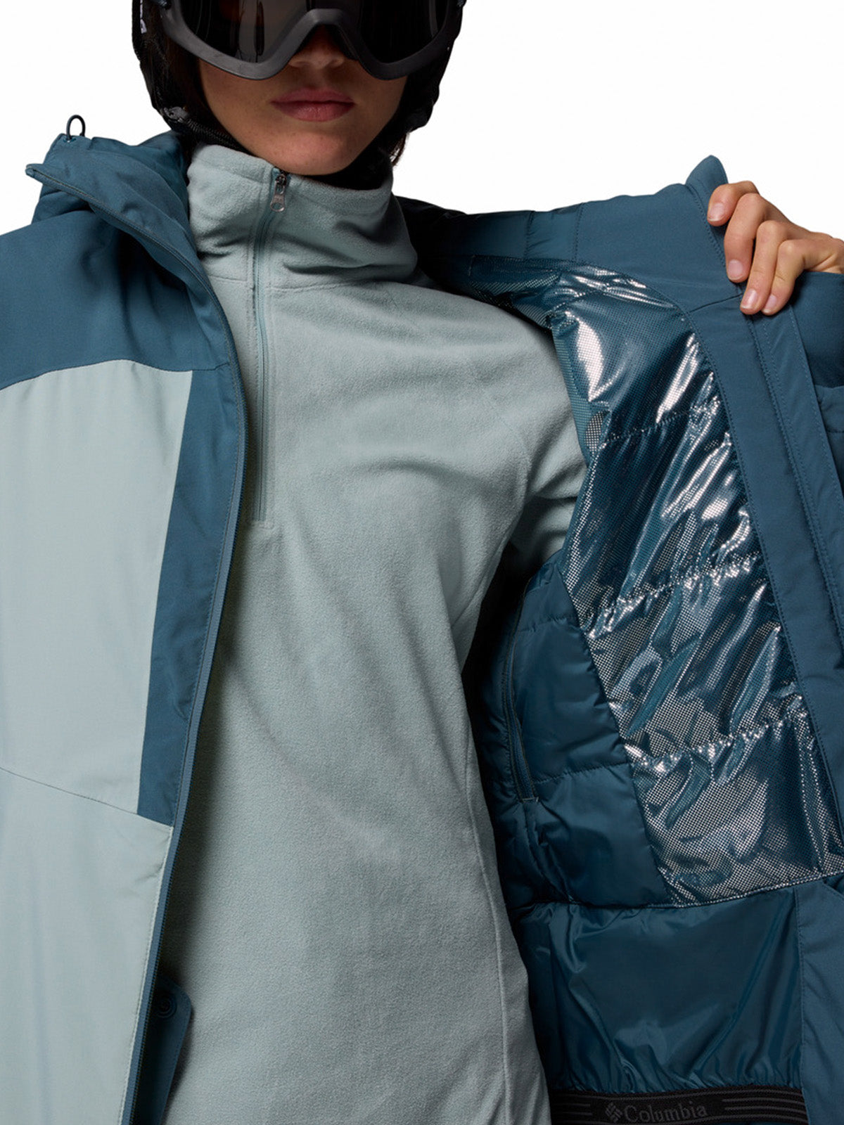 Parka Mujer Liftline Jacket Celeste Columbia