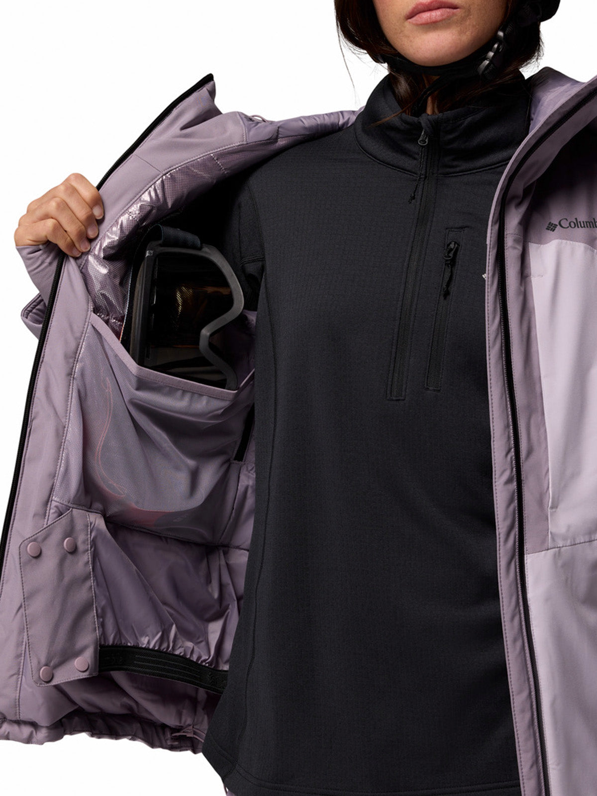 Parka Mujer Liftline Jacket Morado Columbia