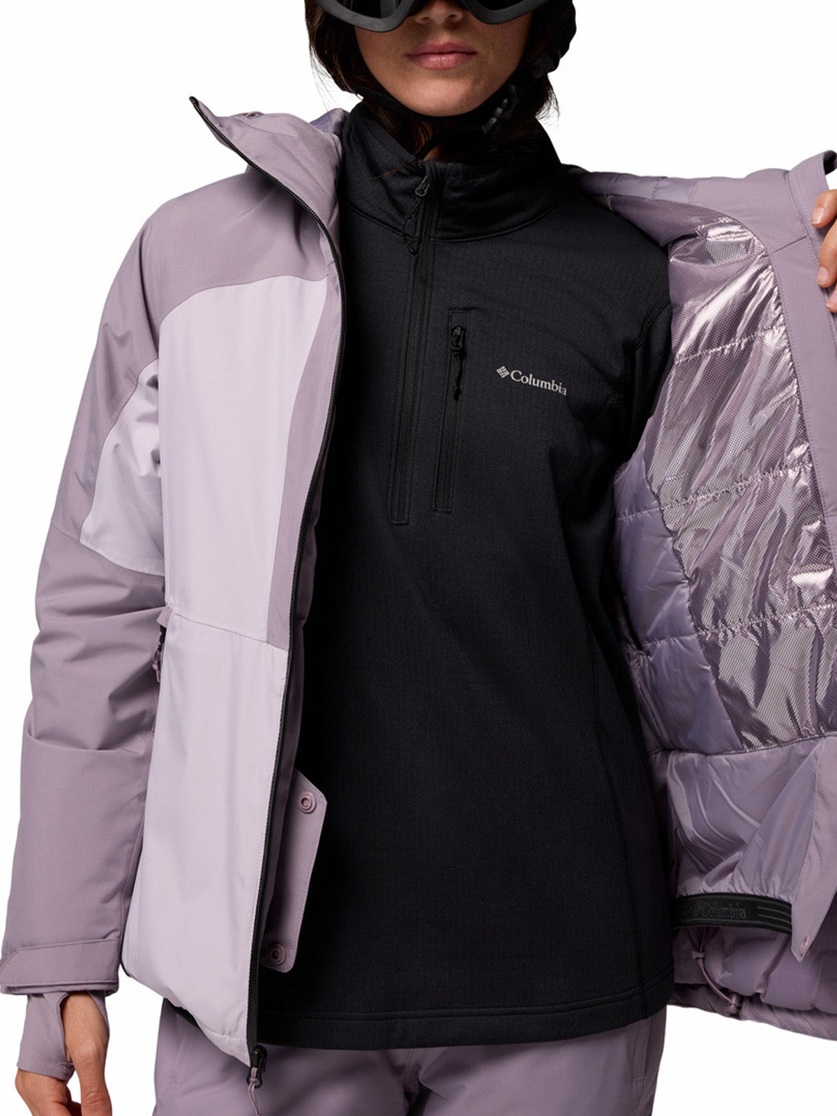 Parka Mujer Liftline Jacket Morado Columbia
