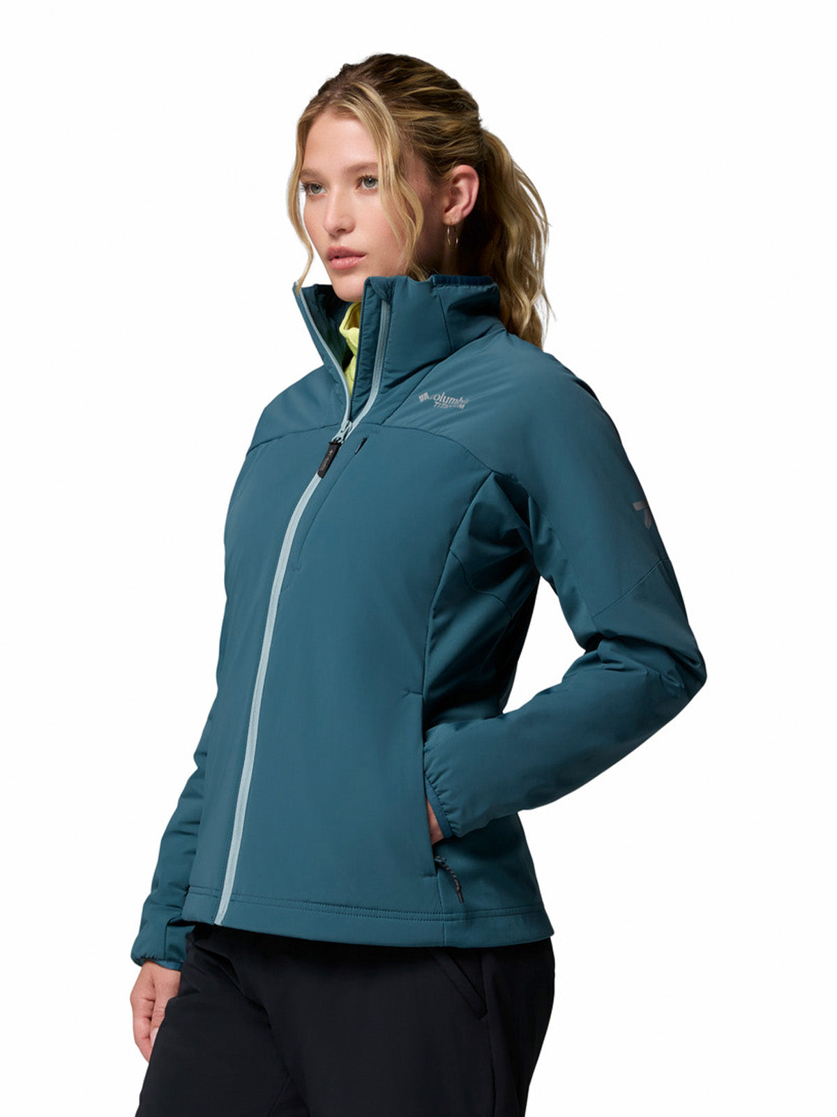 Parka Mujer Silver Leaf Lite Jkt Azul Columbia