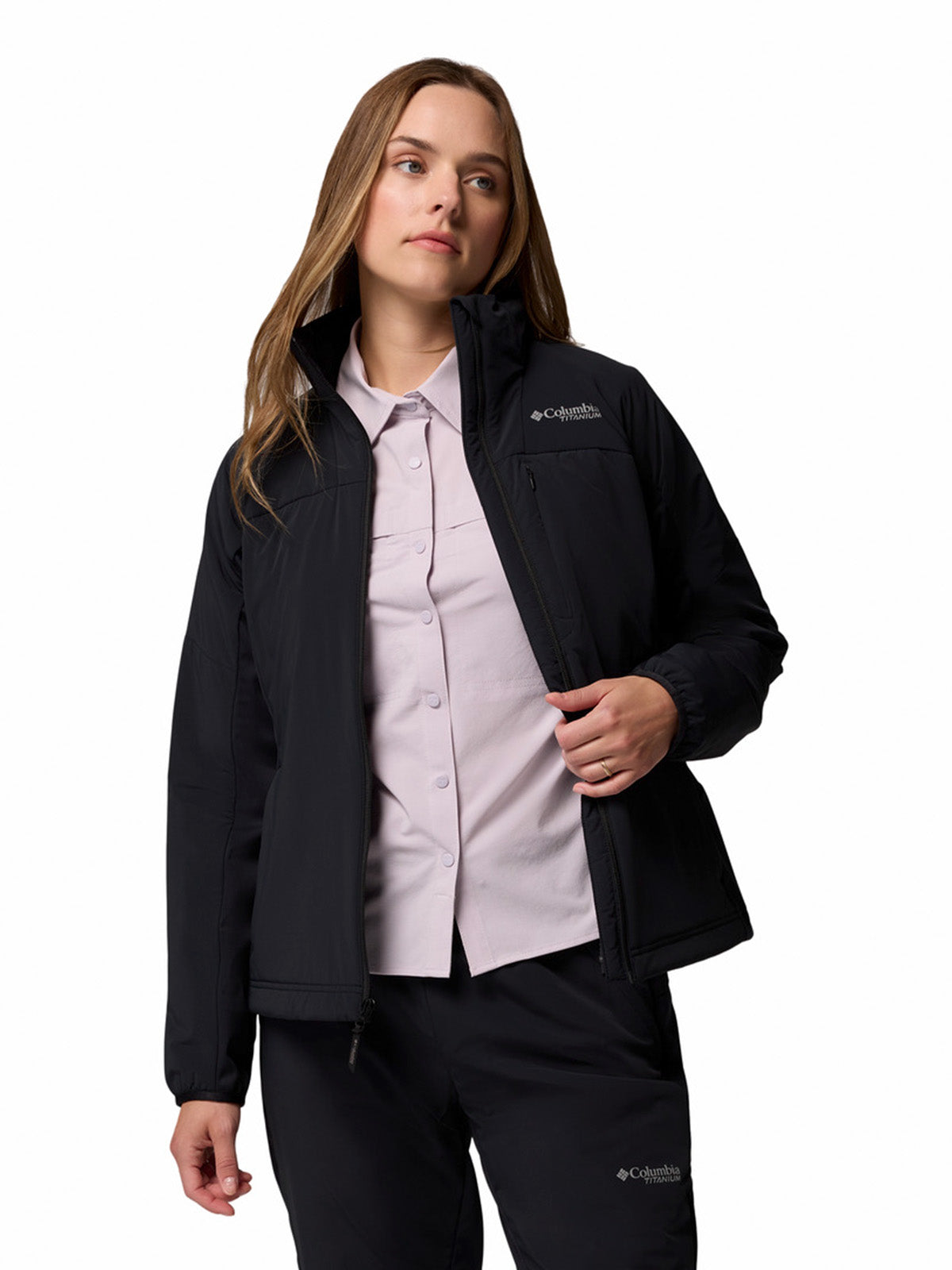 Parka Mujer Silver Leaf Lite Jkt Negro Columbia