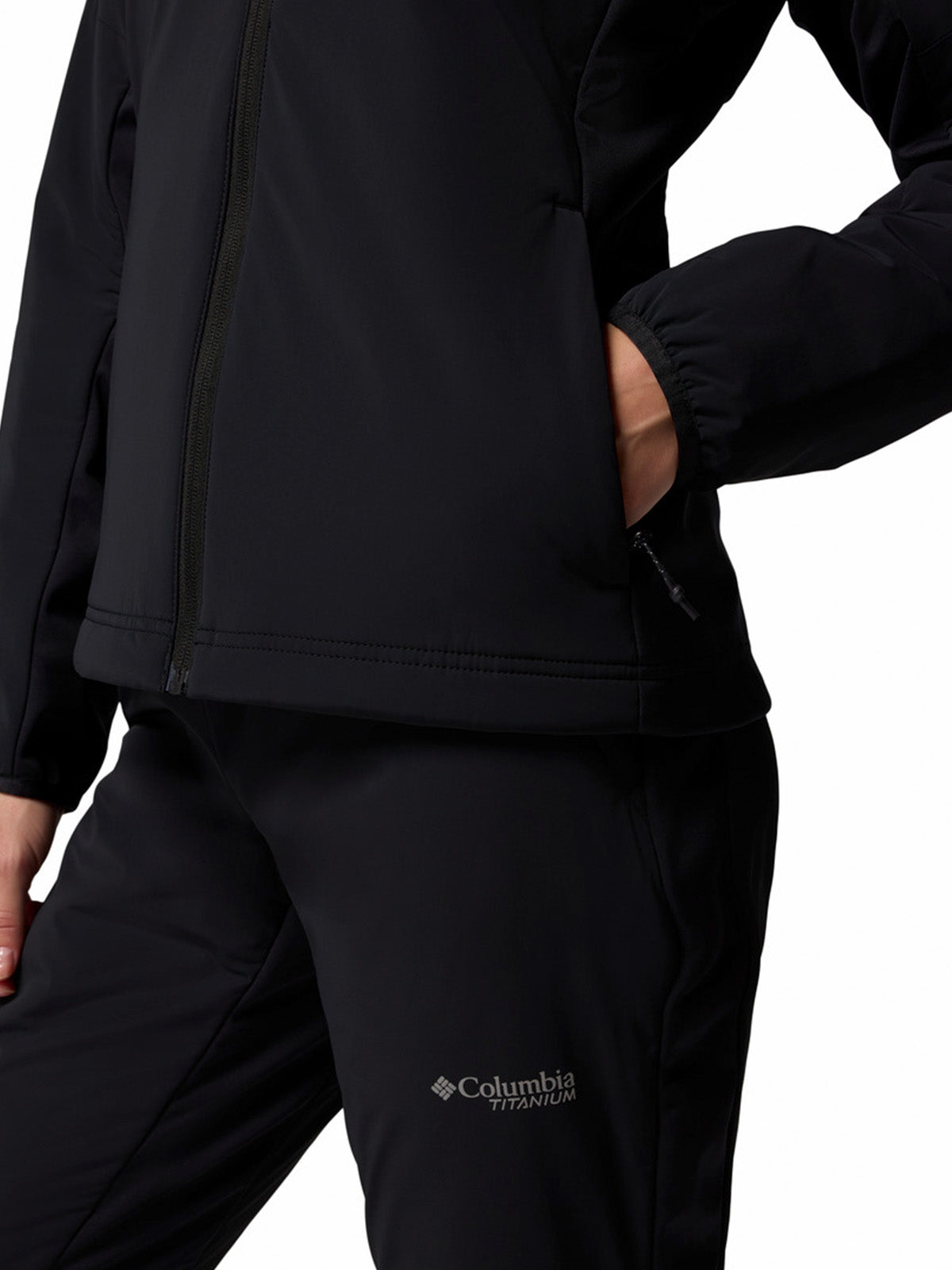 Parka Mujer Silver Leaf Lite Jkt Negro Columbia