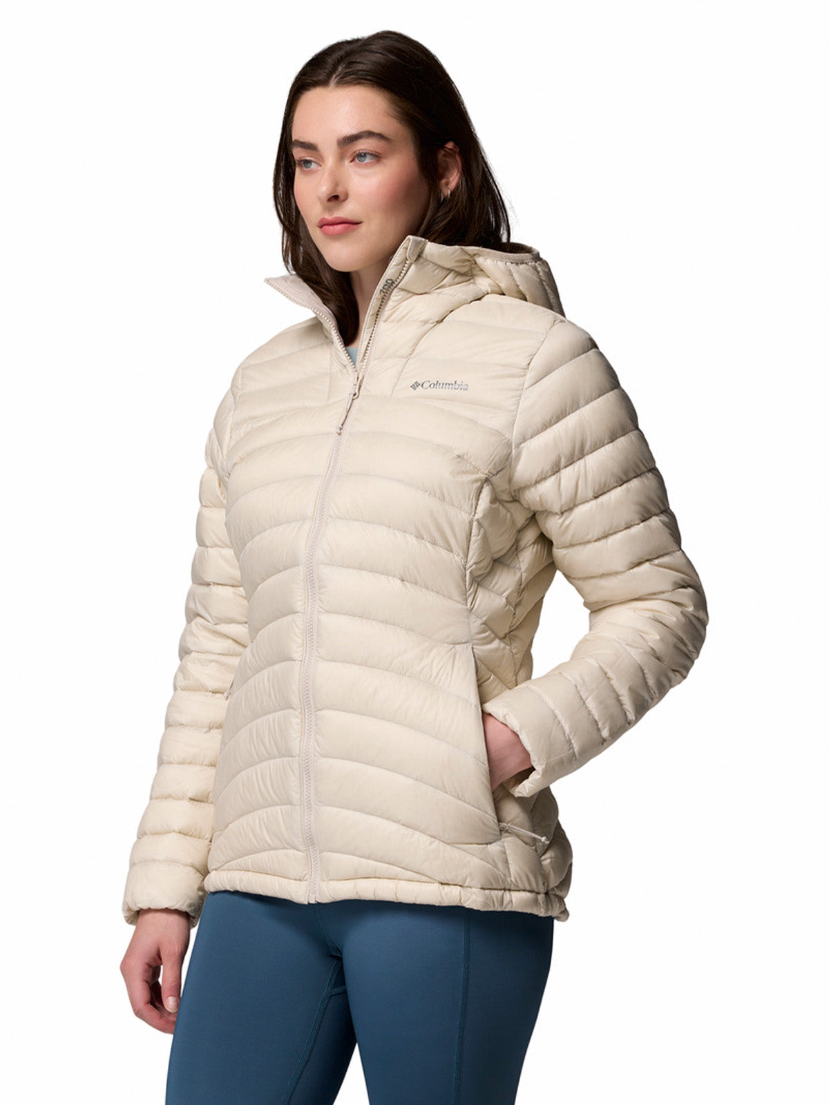 Parka Mujer Corelite Down Jacket Gris Columbia