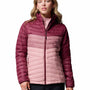Parka Mujer Powder Pass Rosado Columbia