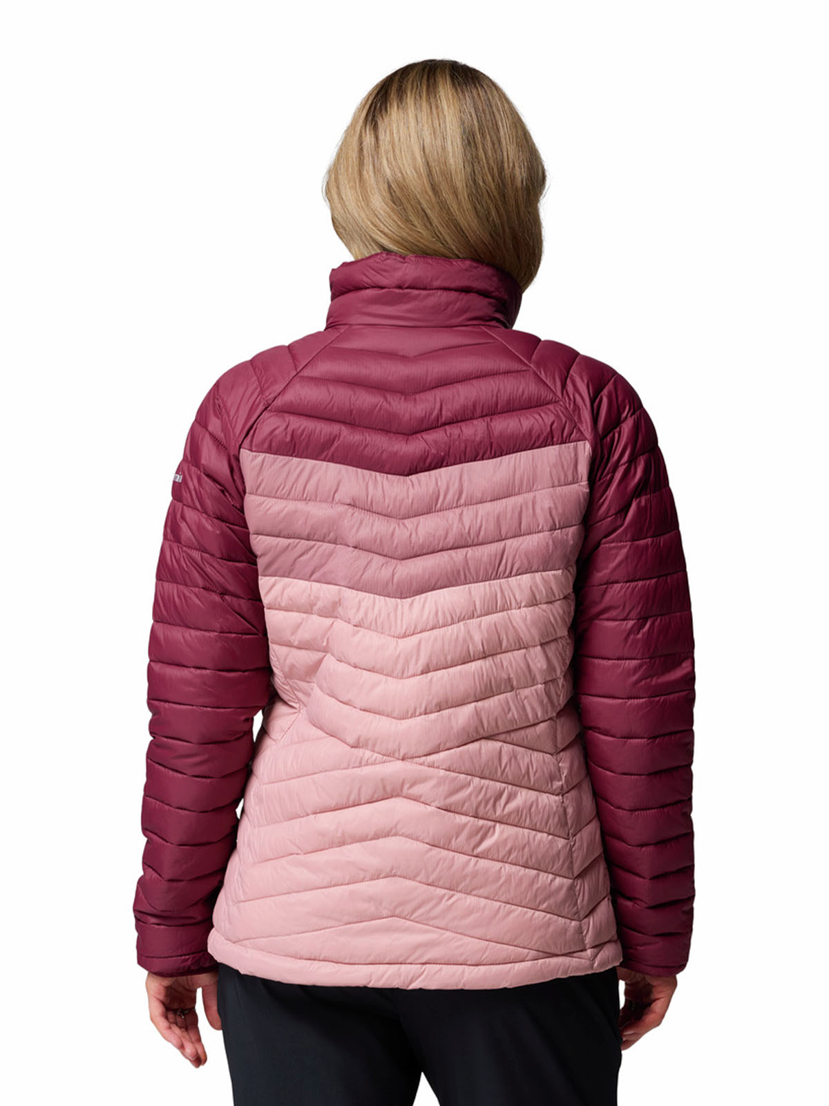 Parka Mujer Powder Pass Rosado Columbia