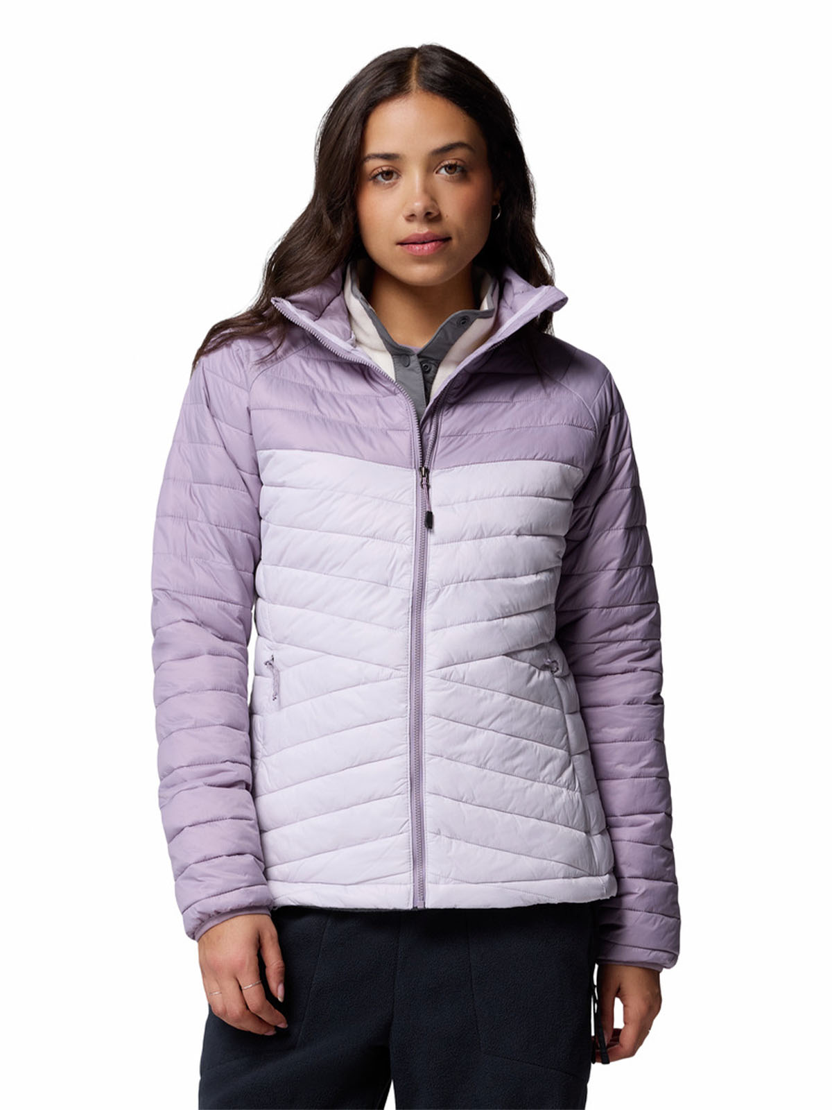 Parka Mujer Powder Pass  Morado Columbia