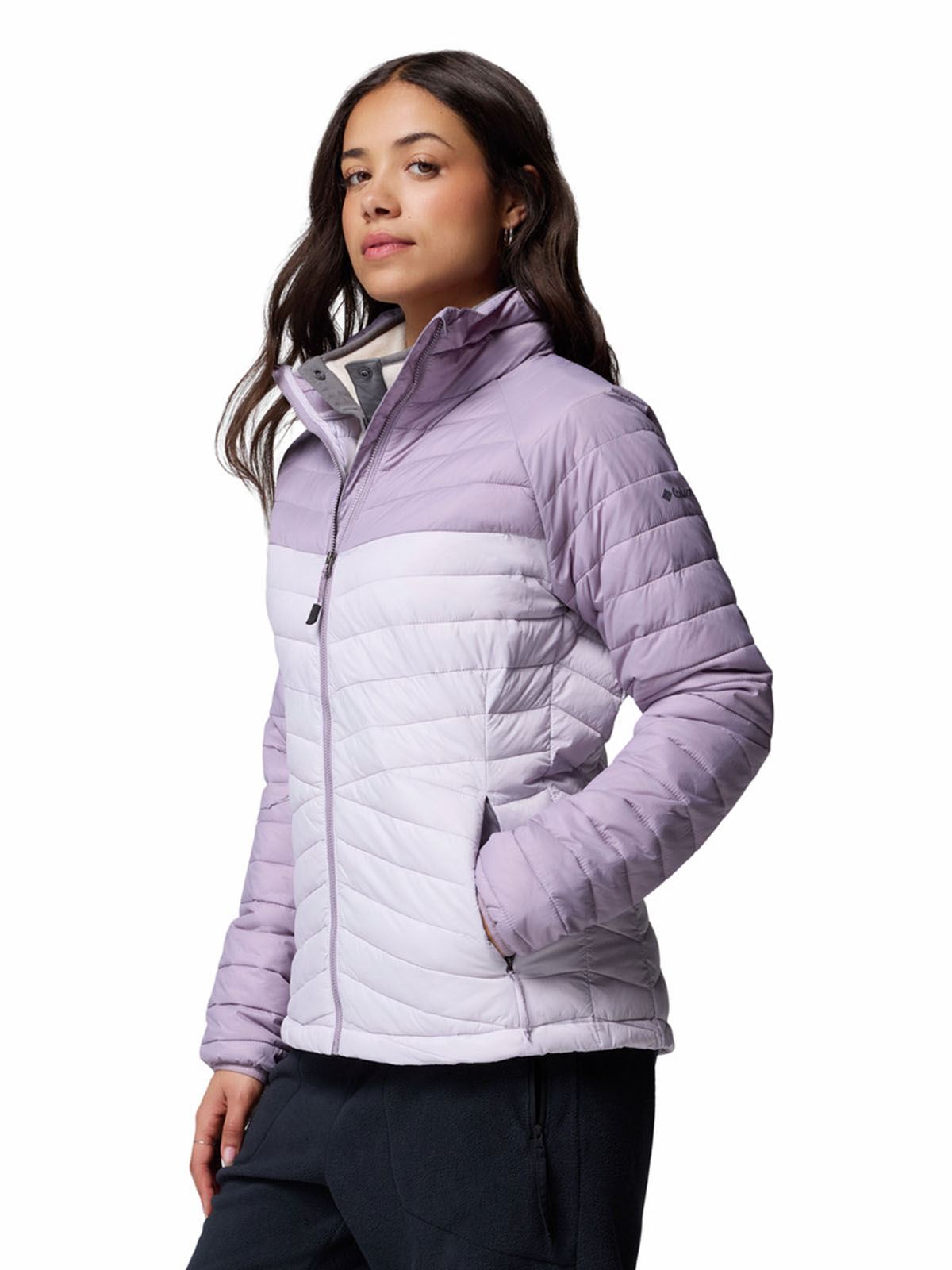 Parka Mujer Powder Pass  Morado Columbia