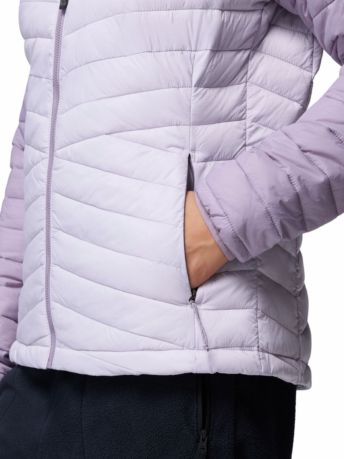Parka Mujer Powder Pass  Morado Columbia