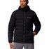 Parka Hombre Drift Peak Stretch Down Hooded Negro Columbia