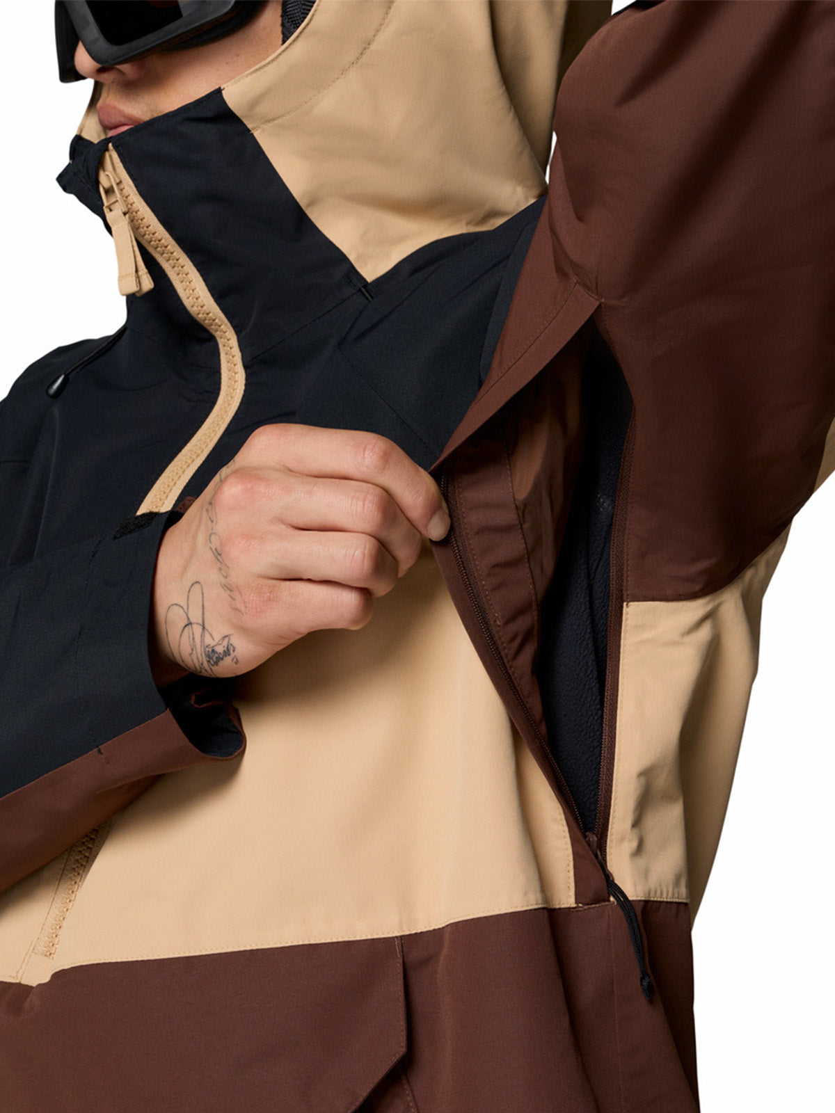 Parka Hombre Coreshot Shell Anora Café Columbia