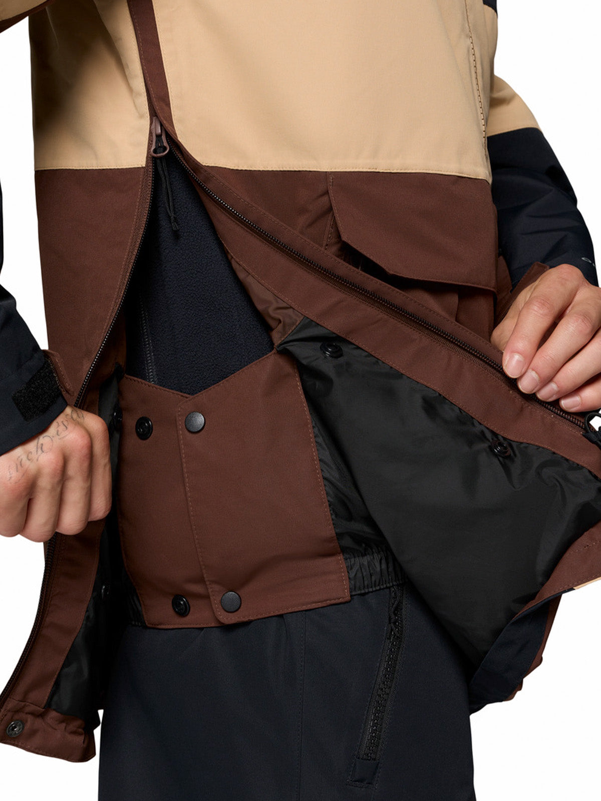 Parka Hombre Coreshot Shell Anora Café Columbia
