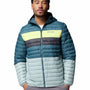 Parka Hombre Powder Pass Hooded Celeste Columbia