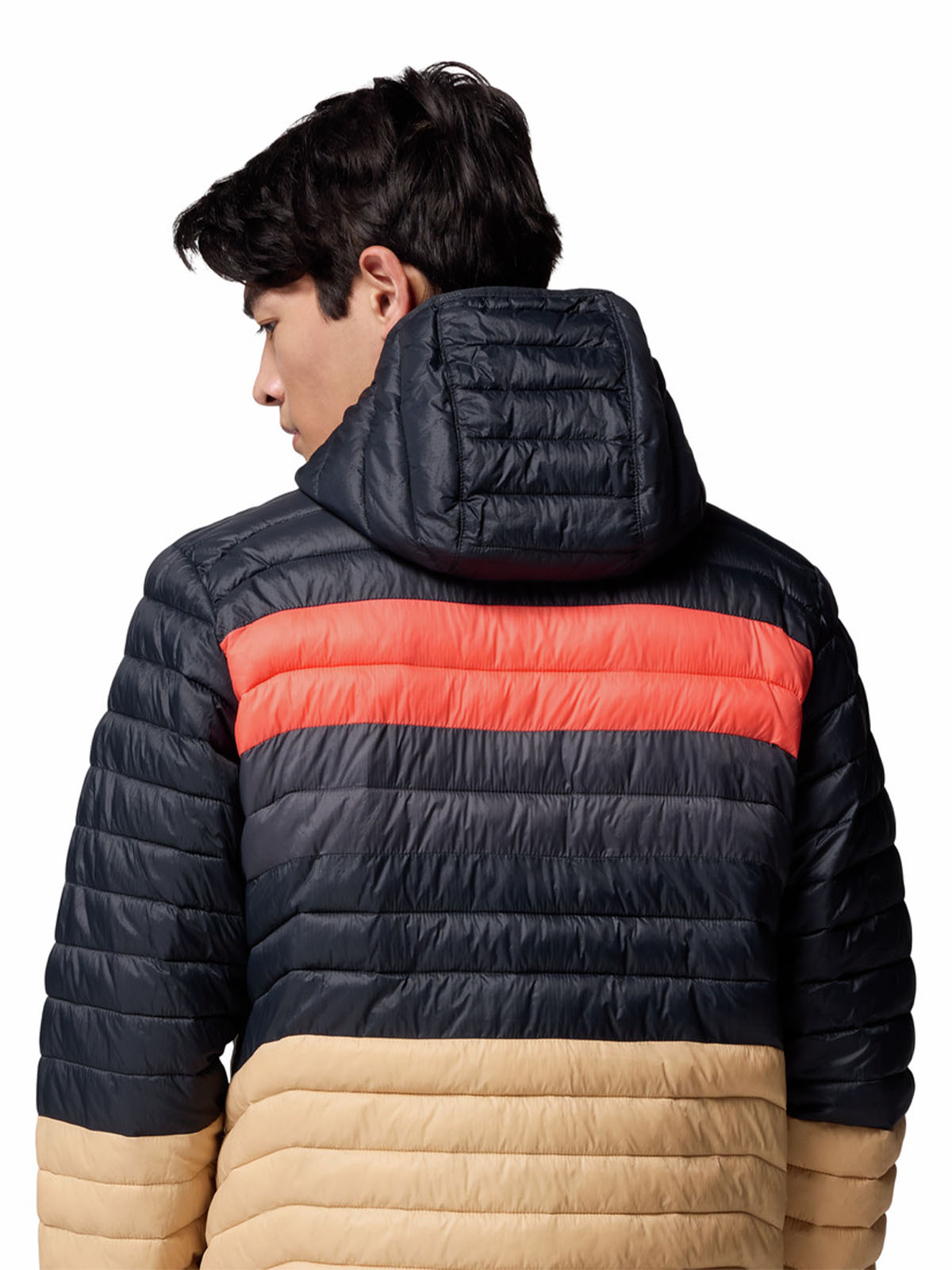 Parka Hombre Powder Pass Hooded Beige Columbia