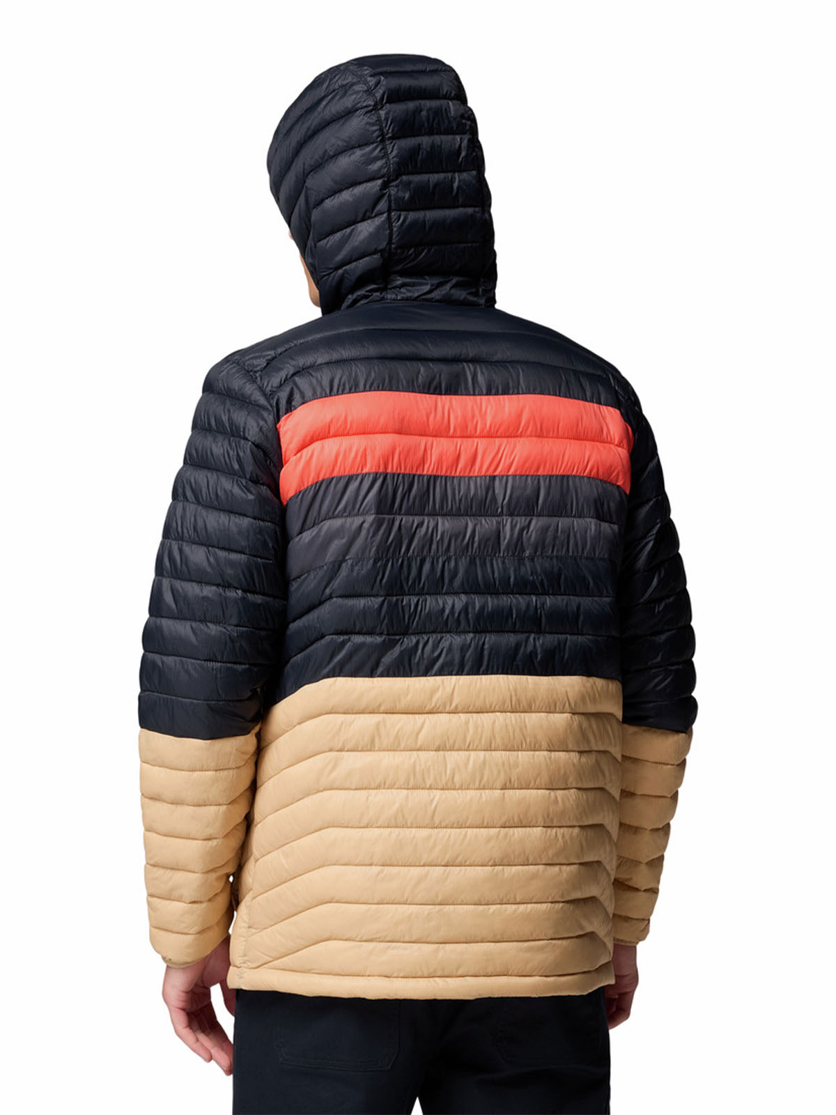 Parka Hombre Powder Pass Hooded Beige Columbia