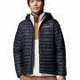 Parka Hombre Powder Pass Hooded Negro Columbia
