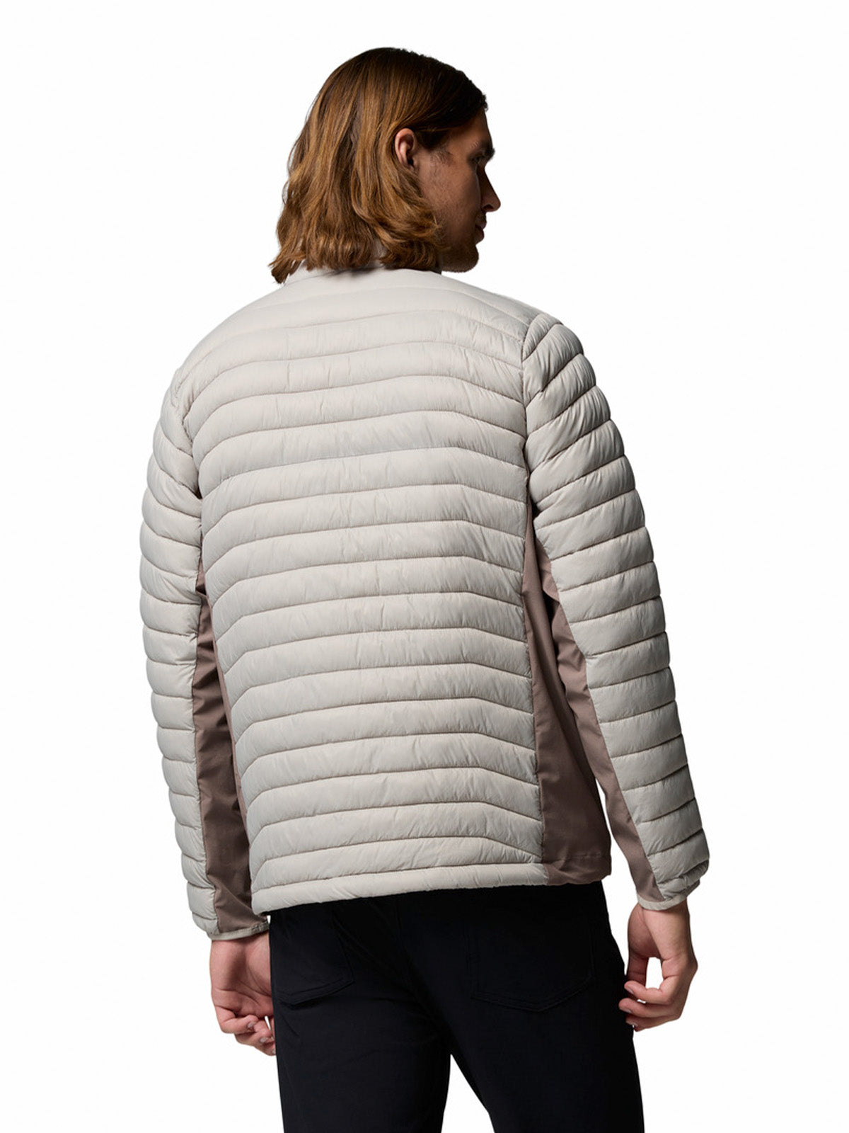 Parka Hombre Powder Pass Hybrid Gris Columbia