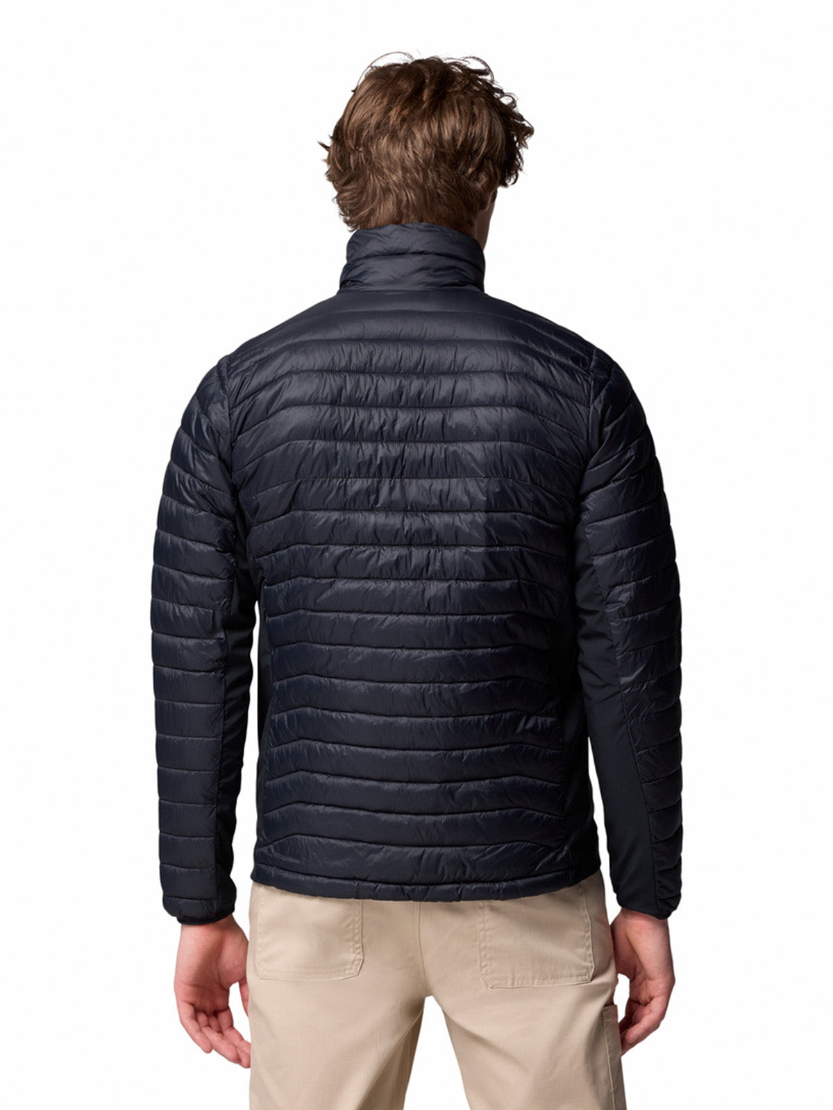 Parka Hombre Powder Pass Hybrid Negro Columbia