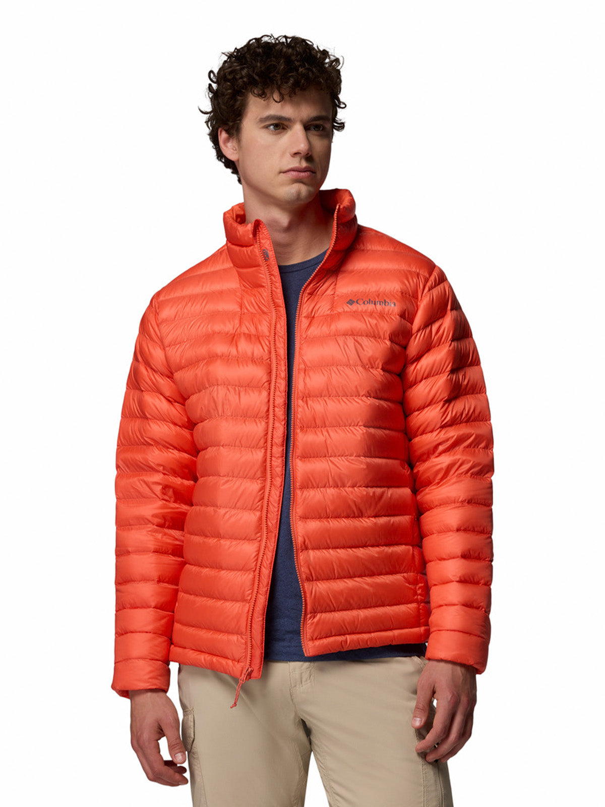 Parka Hombre Corelite Down Jacket Naranjo Columbia