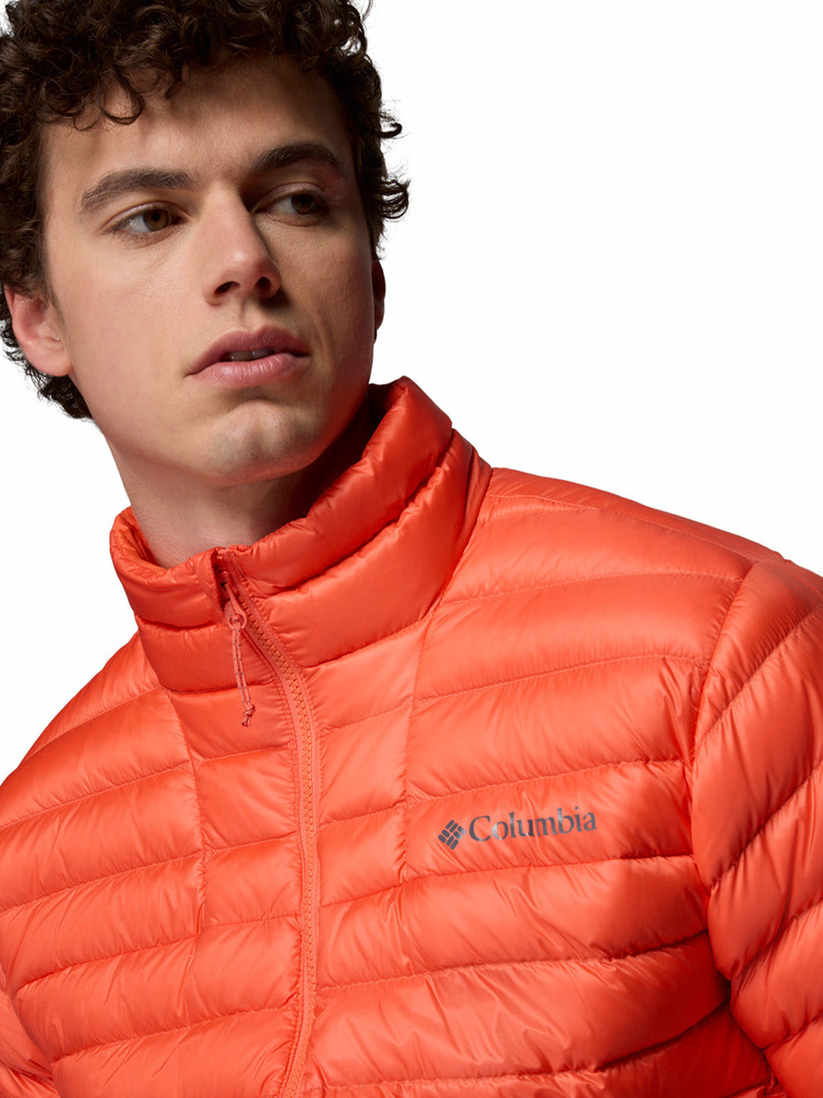 Parka Hombre Corelite Down Jacket Naranjo Columbia