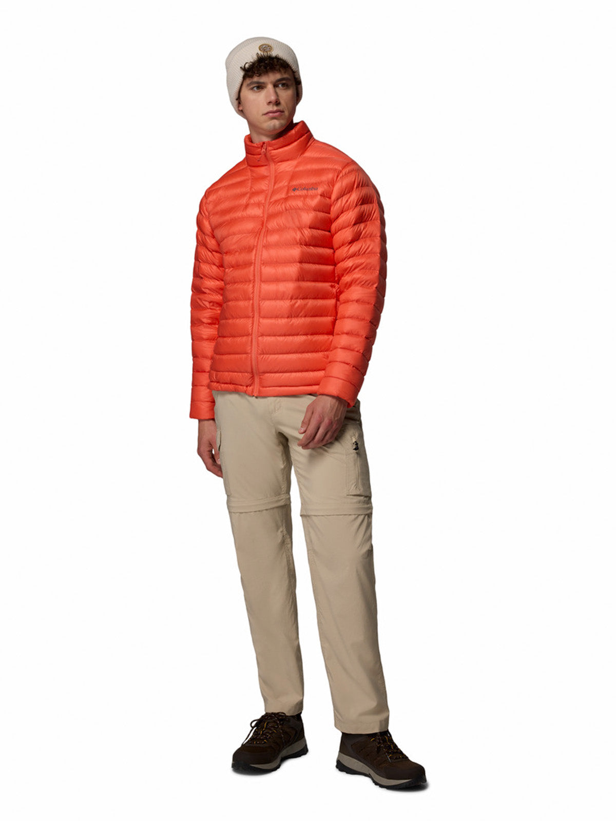 Parka Hombre Corelite Down Jacket Naranjo Columbia