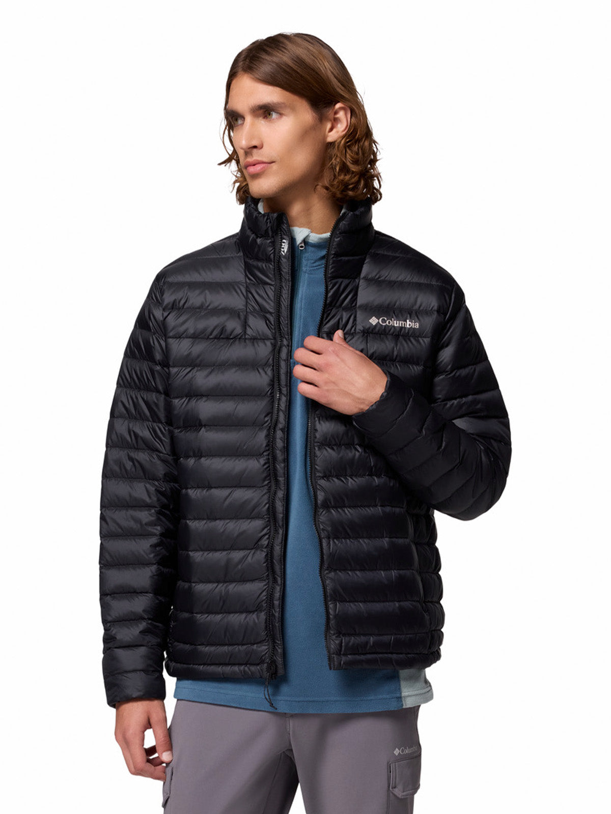 Parka Hombre Corelite Down Jacket Negro Columbia
