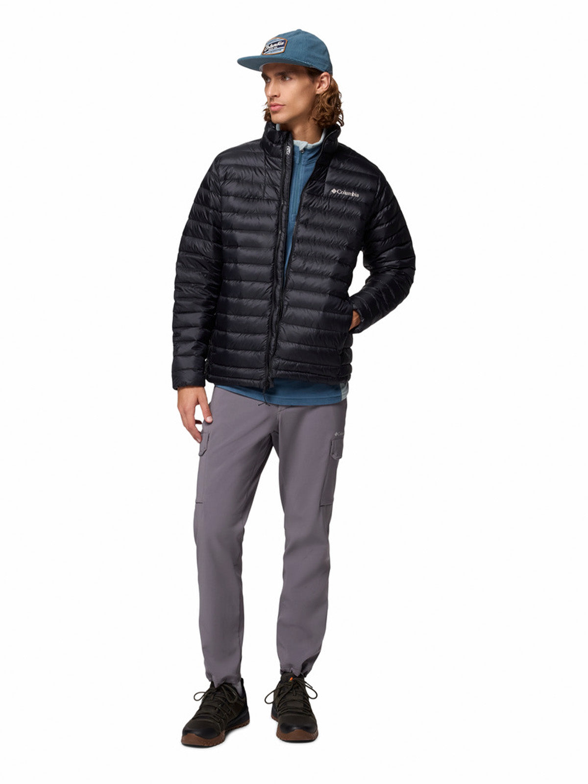 Parka Hombre Corelite Down Jacket Negro Columbia
