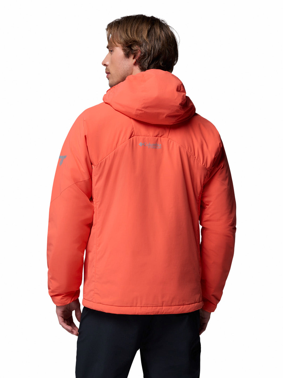 Parka Hombre Silver Leaf Lite Hoo Naranjo Columbia