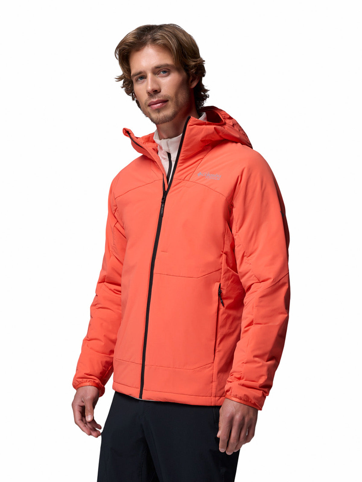 Parka Hombre Silver Leaf Lite Hoo Naranjo Columbia