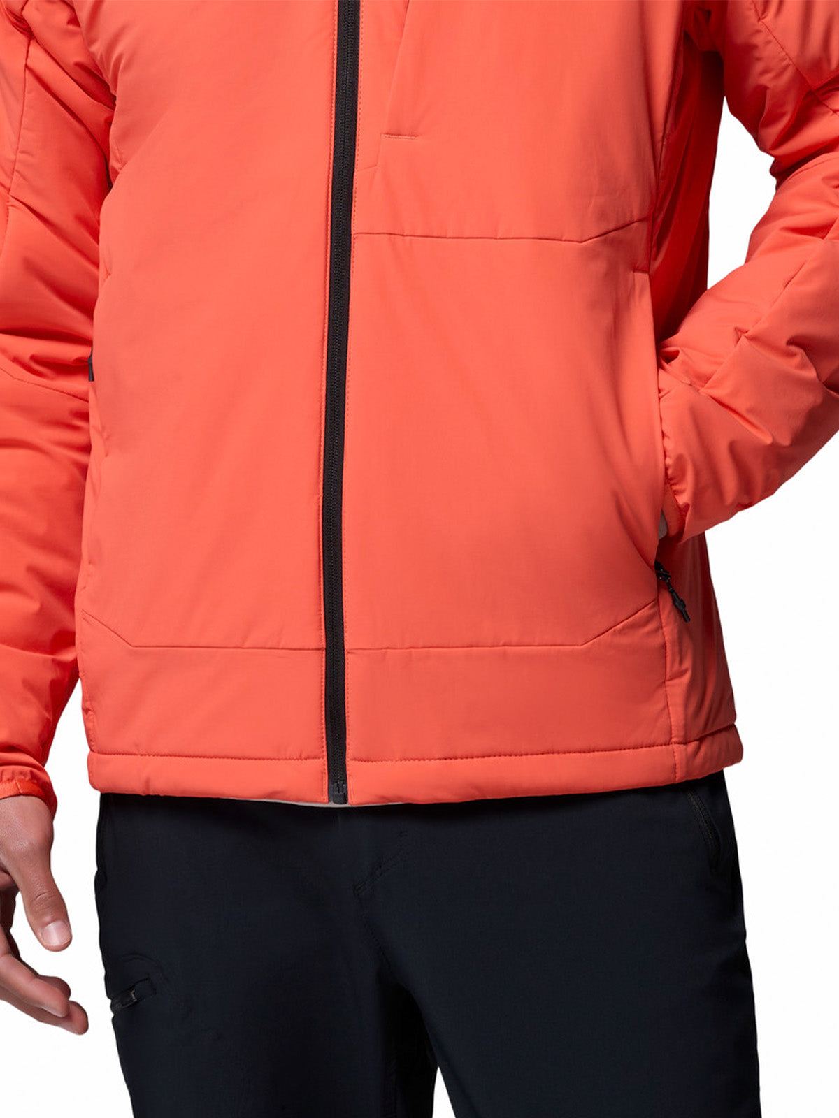Parka Hombre Silver Leaf Lite Hoo Naranjo Columbia