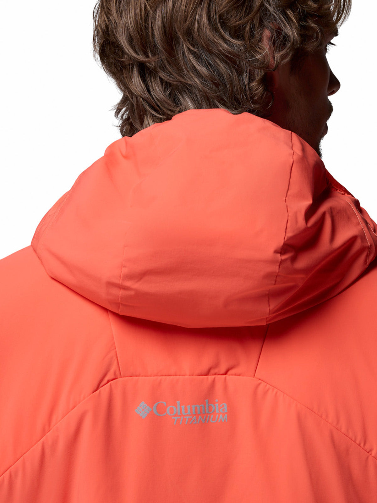 Parka Hombre Silver Leaf Lite Hoo Naranjo Columbia