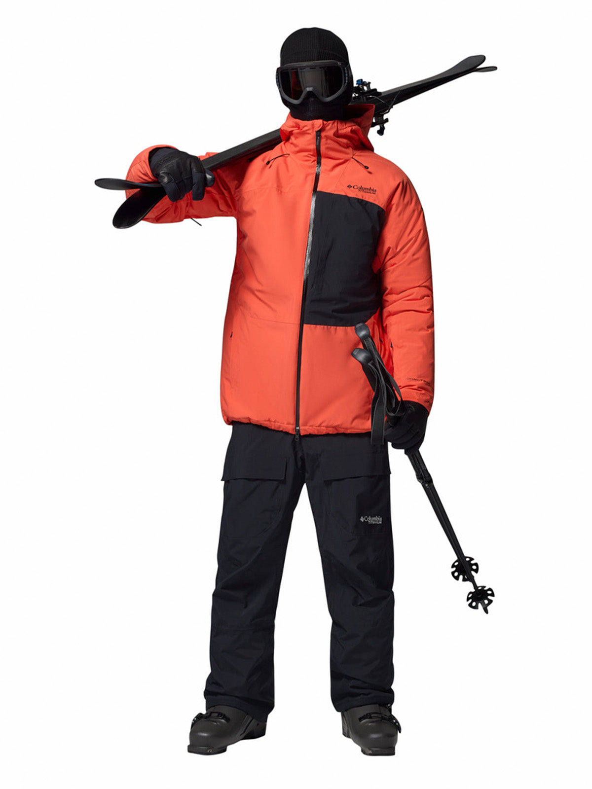 Pantalon De Nieve Hombre Winter District Pant Negro Columbia
